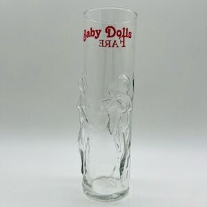 Clear Glass Bar Accessory from Baby Dolls Fare Nightclub